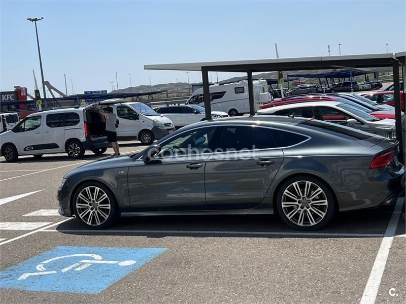 Gris / plata Usado 2012 Audi A7 Sportback S-Line Utilitario | 15.999 € (Buen precio) - Imagen 1/4