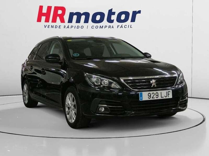 Negro Usado 2020 Peugeot 308 Style Familiar | 10.110 € (Buen precio) - Imagen 1/4