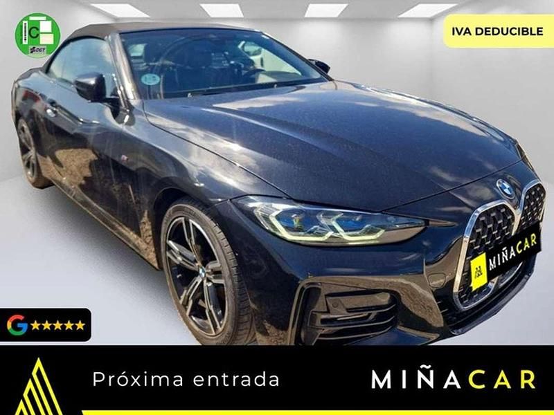 Negro Usado 2022 BMW 420 Descapotable | 34.640 € (Buen precio) - Imagen 1/4