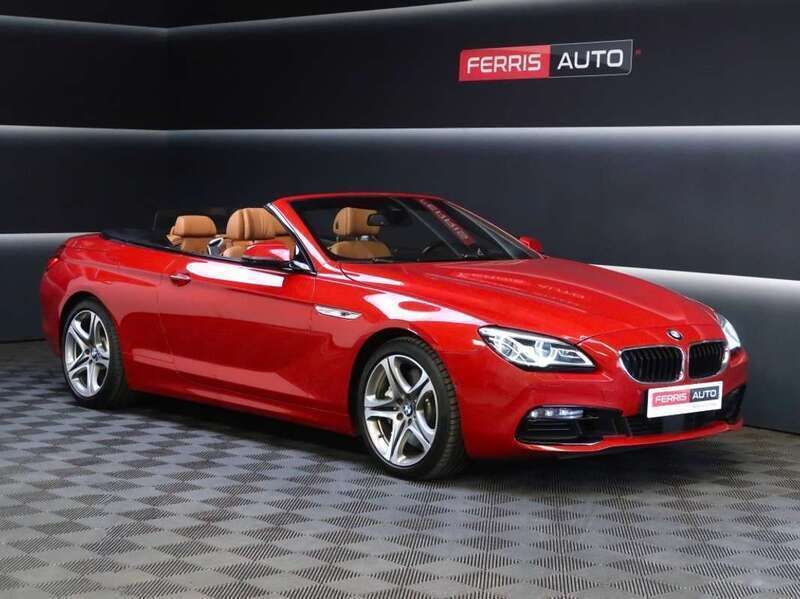 Rojo Usado 2015 BMW 650 Cabriolet Comfort Edition Descapotable | 37.890 € - Imagen 1/4