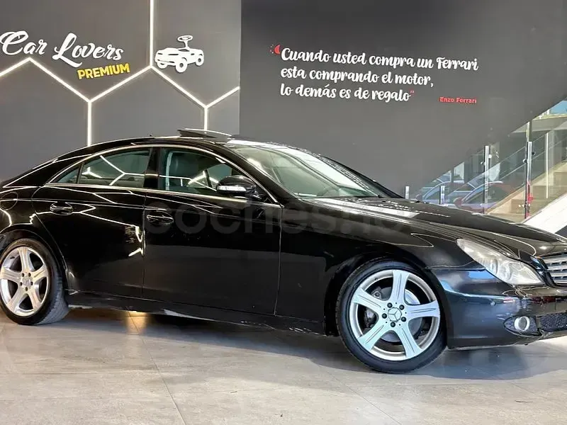 Usado Mercedes CLS320 224 CV (164 kW) 2006 Negro Berlina