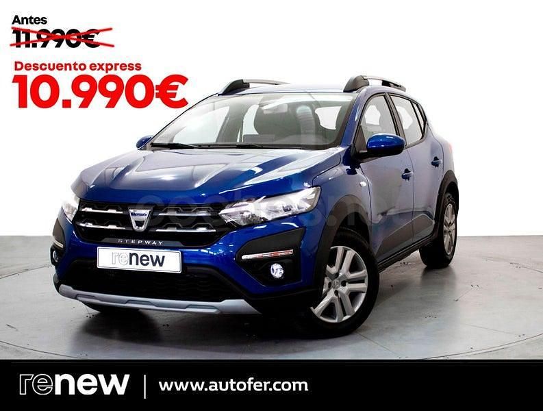 Usado Dacia Sandero Comfort 91 CV (66 kW) 2022 Azul Berlina