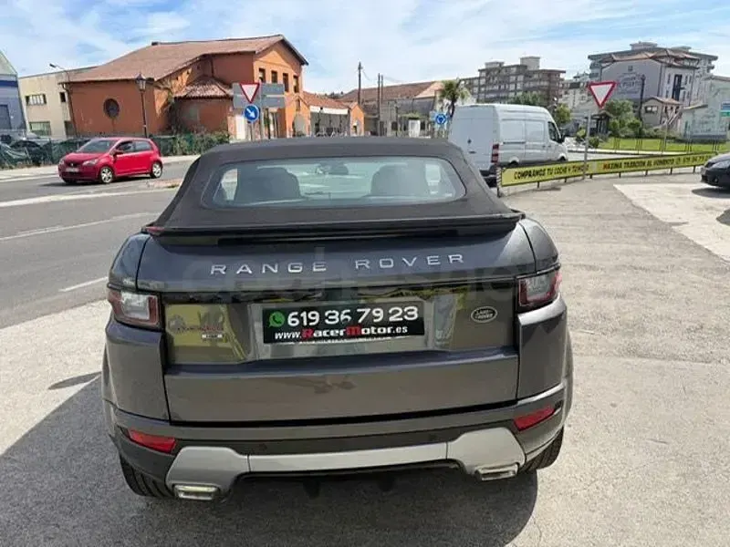 Usado Land Rover Range Rover evoque HSE Dynamic 180 CV (132 kW) 2017 Gris / plata Descapotable