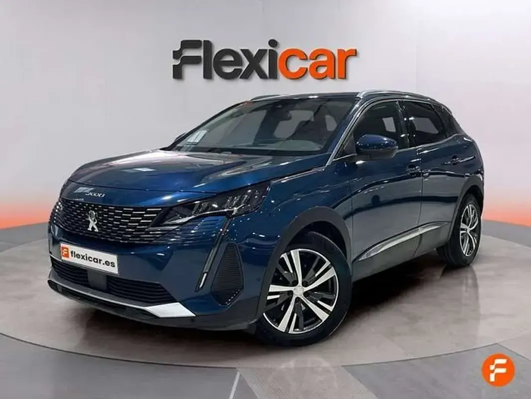 Usado Peugeot 3008 Allure 131 CV (96 kW) 2021 Azul SUV