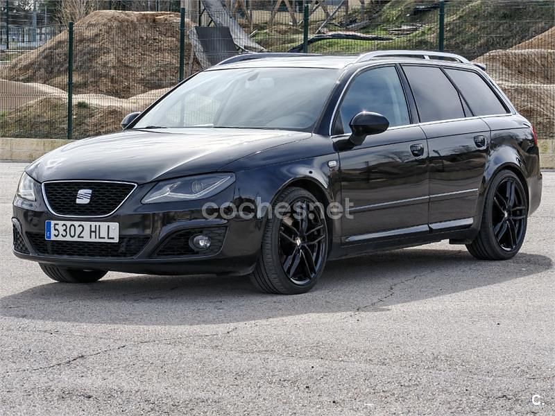 Usado Seat Exeo Sport 143 CV (105 kW) 2012 Negro Familiar