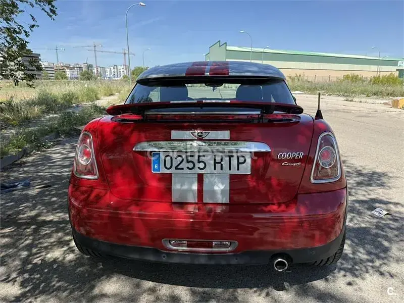 Usado Mini Cooper Coupé 122 CV (89 kW) 2013 Rojo Coupe