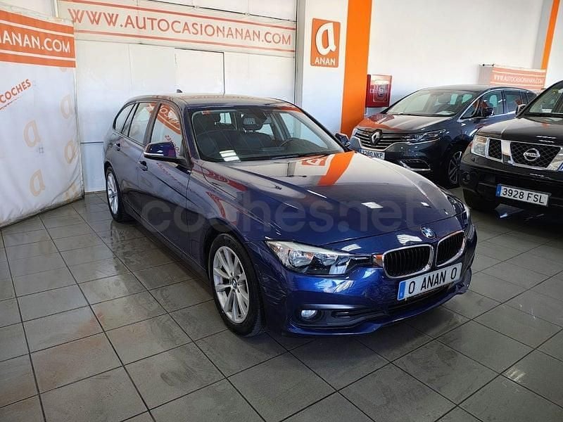 Usado BMW 320 Efficient Dynamics 163 CV (119 kW) 2016 Azul Familiar