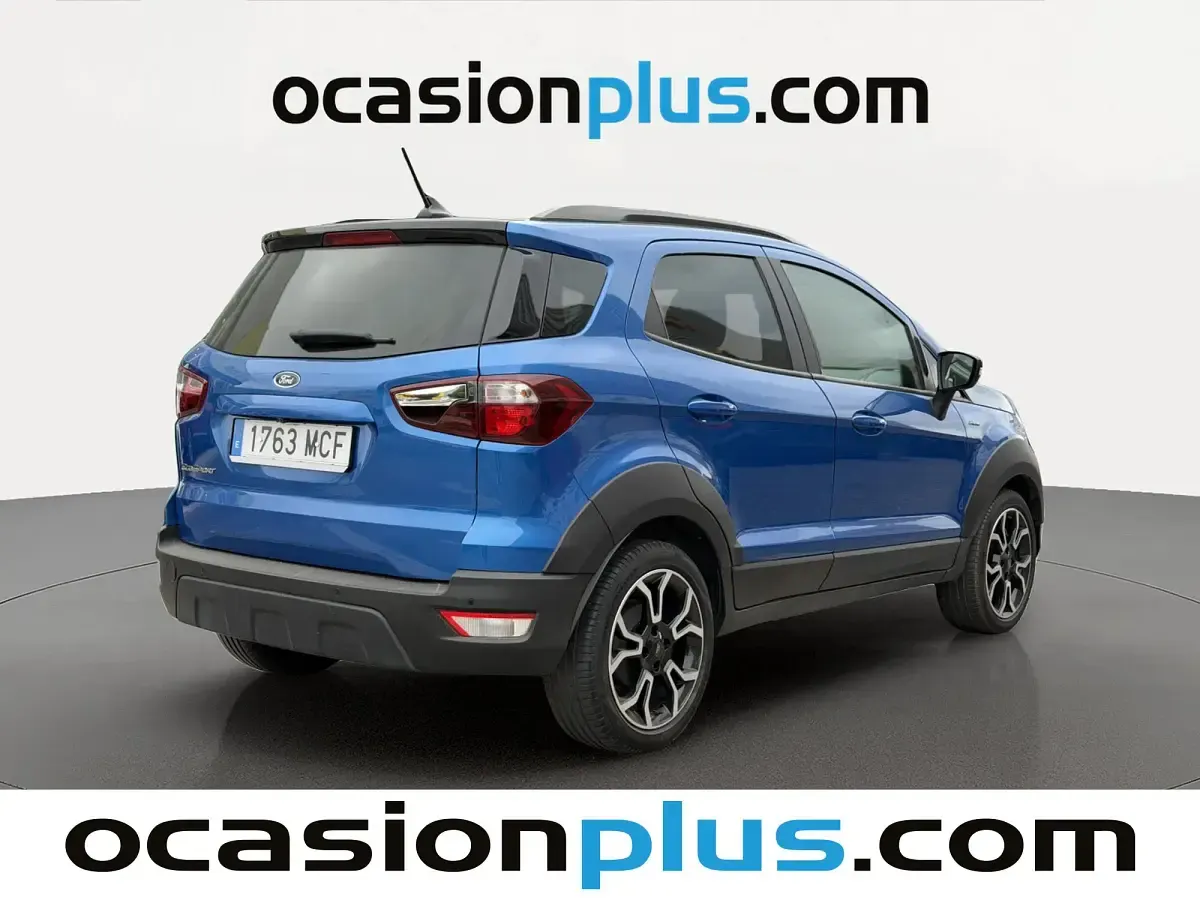 Usado Ford Ecosport Active 125 CV (91 kW) 2022 Azul SUV