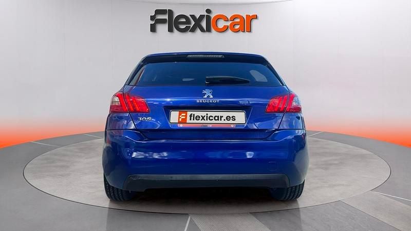 Usado Peugeot 308 Style 131 CV (96 kW) 2020 Azul Utilitario