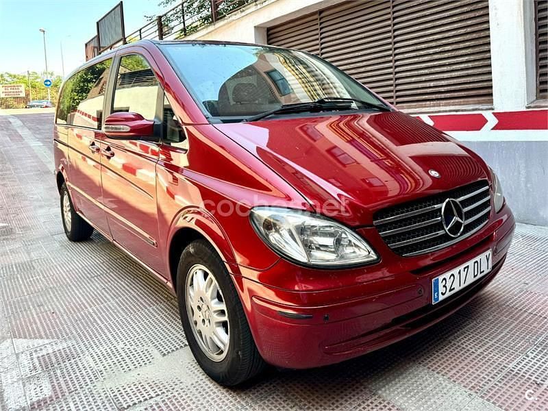 Rojo Usado 2005 Mercedes Viano Monovolumen | 10.900 € (Precio justo) - Imagen 1/4