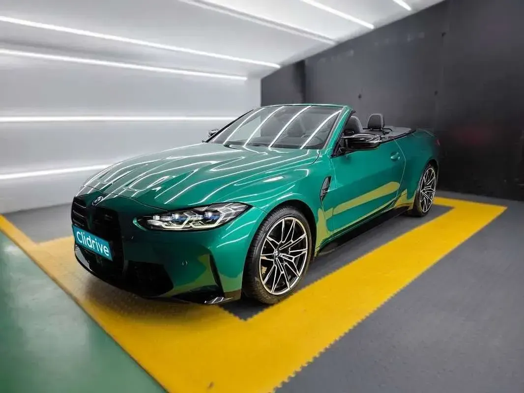 Usado BMW M4 Cabriolet Competition Edition 510 CV (375 kW) 2022 Verde Descapotable