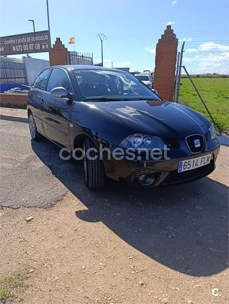 Usado Seat Ibiza FR 130 CV (95 kW) 2007 Negro Berlina