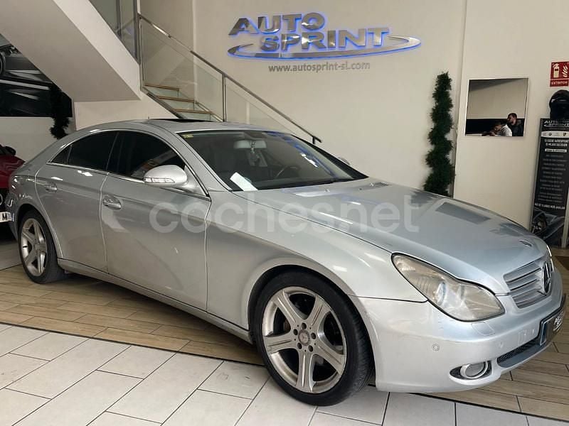 Usado Mercedes CLS350 292 CV (214 kW) 2007 Gris / plata Berlina