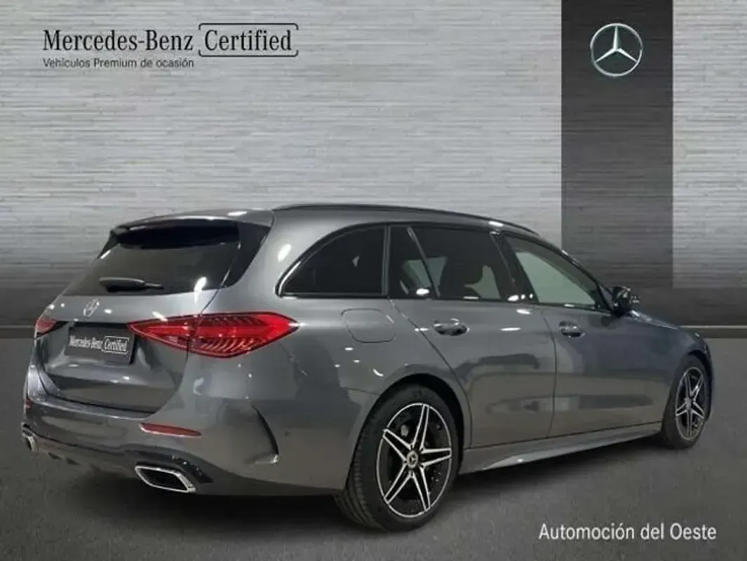 Usado Mercedes C220 203 CV (149 kW) 2025 Gris Familiar