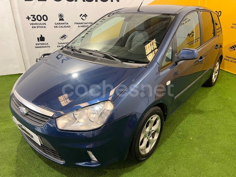 Azul Usado 2009 Ford C-MAX Trend Monovolumen | 4490 € (Precio justo) - Imagen 1/4