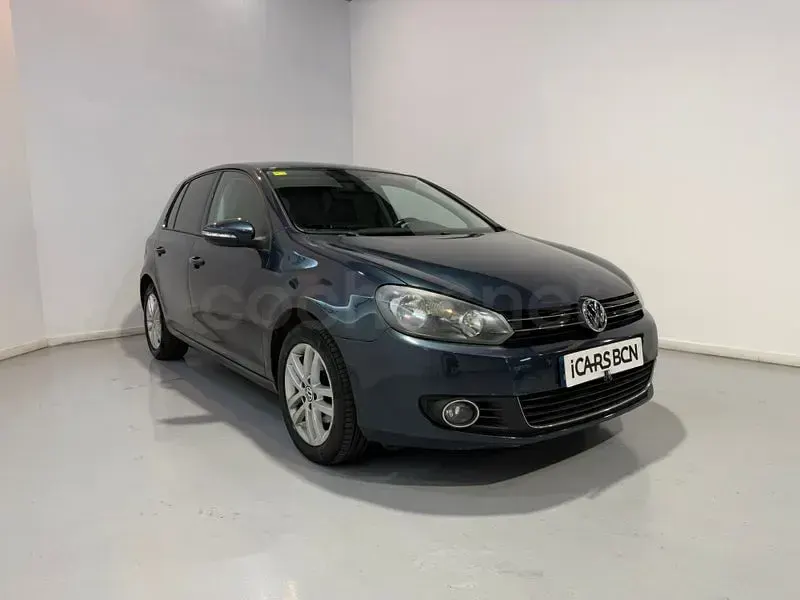 Usado VW Golf VI Sport 105 CV (77 kW) 2011 Azul Utilitario