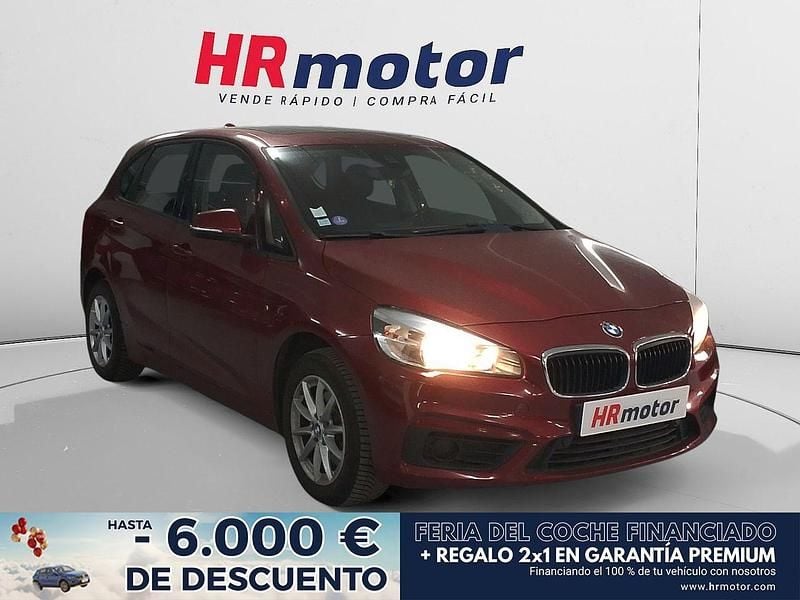 Rojo Usado 2015 BMW 218 Performance | 13.490 € (Precio justo) - Imagen 1/4