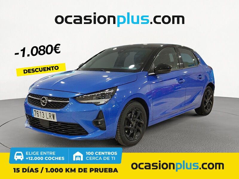 Azul Usado 2021 Opel Corsa GS Line Berlina | 11.400 € (Precio justo) - Imagen 1/4
