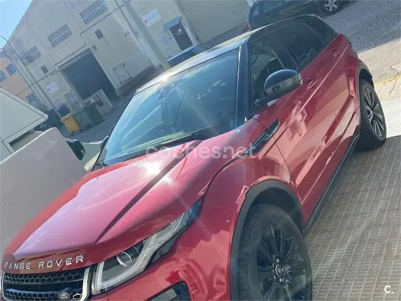 Usado Land Rover Range Rover evoque HSE 150 CV (110 kW) 2017 Rojo SUV