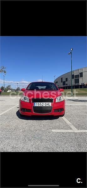 Rojo Usado 2008 Chevrolet Aveo LS Berlina | 3105 € (Buen precio) - Imagen 1/4