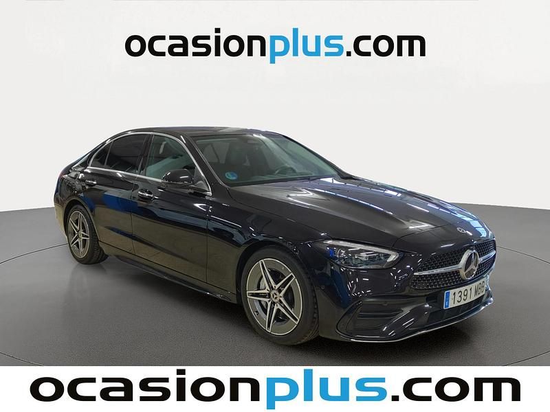 Usado Mercedes C220 200 CV (147 kW) 2022 Negro Berlina