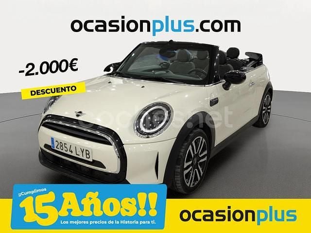 Blanco Usado 2022 Mini Cooper Cabriolet Descapotable | 22.000 € (Precio justo) - Imagen 1/4