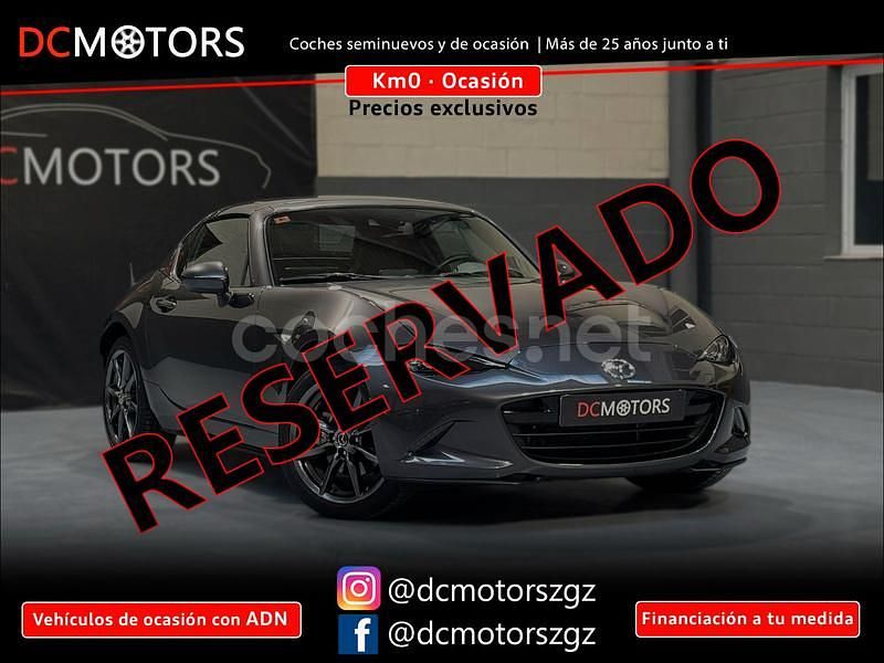 Gris / plata Usado 2017 Mazda MX5 Luxury Descapotable | 24.700 € (Precio justo) - Imagen 1/4