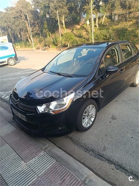 Usado Citroën C4 120 CV (88 kW) 2015 Negro Berlina