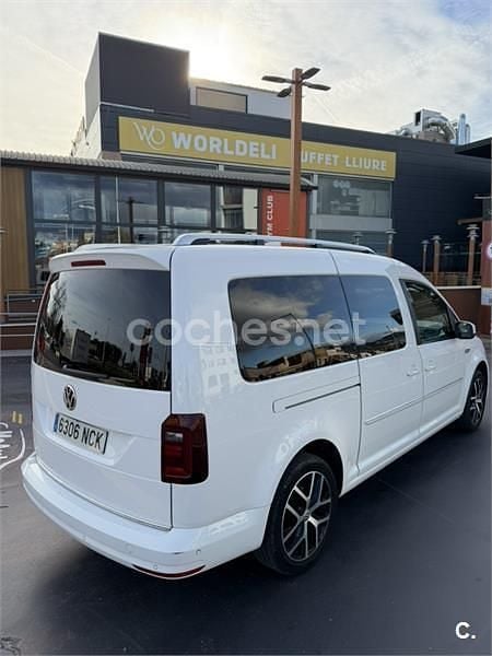Begagnad VW Caddy Maxi Comfortline 150 HK (110 kW) 2018 Vit Minibuss
