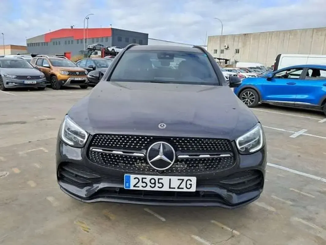 Usado Mercedes GLC220 194 CV (142 kW) 2022 Gris SUV