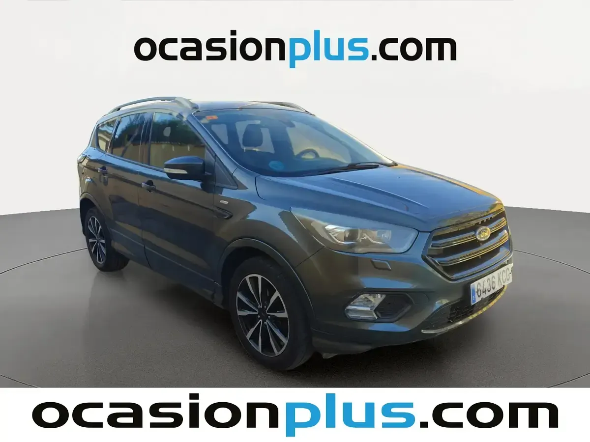 Usado Ford Kuga ST-Line 120 CV (88 kW) 2017 Gris SUV