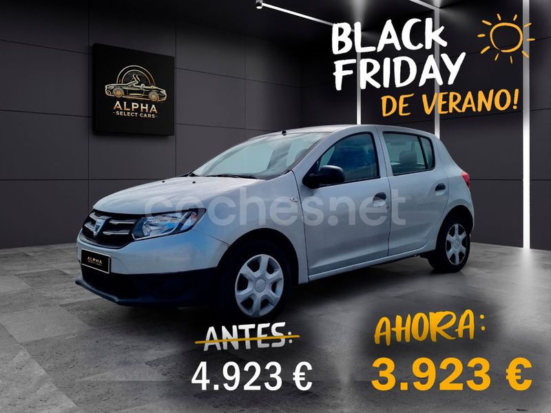 Gris / plata Usado 2014 Dacia Sandero Ambiance Utilitario | 3923 € (Super precio) - Imagen 1/4