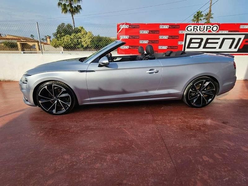 Usado Audi A5 Cabriolet S-Line 190 CV (139 kW) 2017 Gris Descapotable