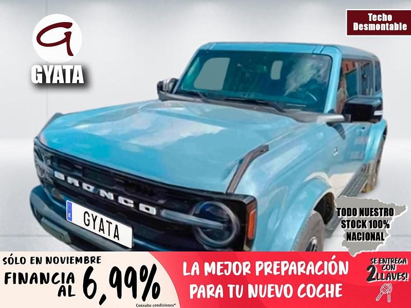 Gris / plata Usado 2024 Ford Bronco Outer Banks SUV | 60.990 € (Buen precio) - Imagen 1/4
