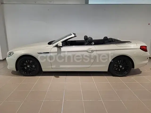 Usado BMW 640 Cabriolet Comfort Edition 313 CV (230 kW) 2014 Azul Descapotable