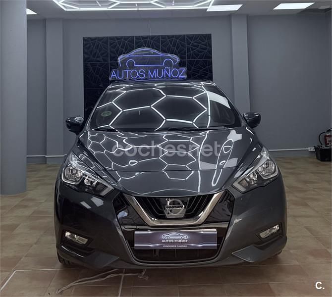 Usado Nissan Micra N-Connecta 100 CV (73 kW) 2019 Gris / plata Utilitario