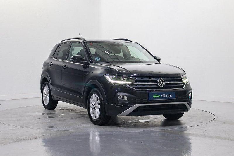 Usado VW T-Cross Advance 110 CV (80 kW) 2021 Negro SUV