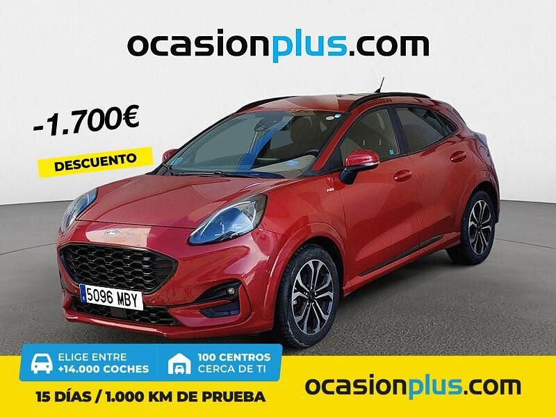 Rojo Usado 2022 Ford Puma ST-Line Recogida | 18.700 € (Precio justo) - Imagen 1/4