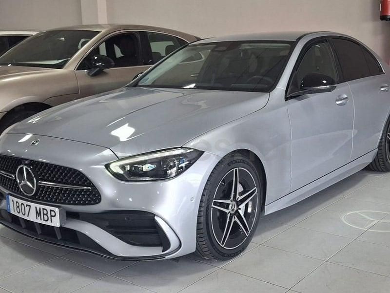 Usado Mercedes C200 163 CV (119 kW) 2022 Gris / plata Berlina