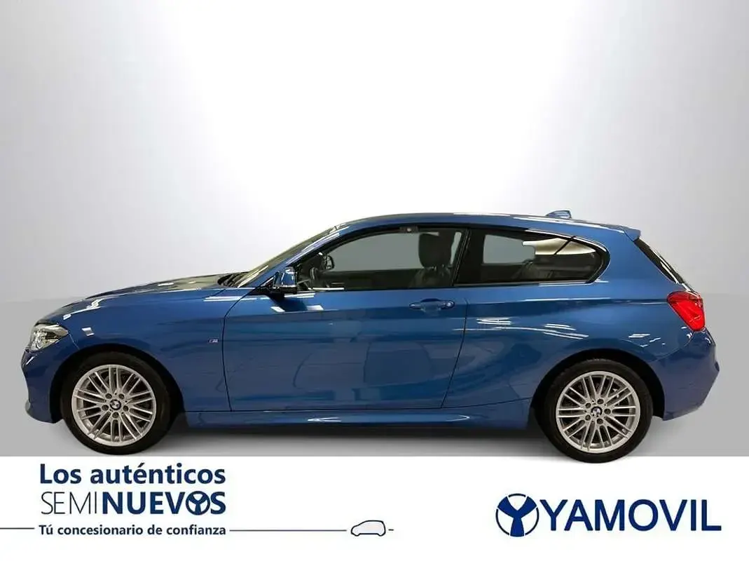 Usado BMW 118 150 CV (110 kW) 2018 Azul Utilitario
