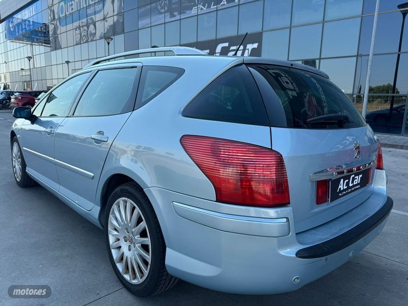 Usado Peugeot 407 Sport 204 CV (150 kW) 2006 Gris Familiar