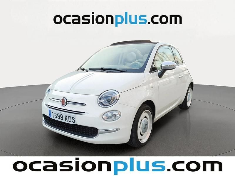 Usado Fiat 500C 69 CV (50 kW) 2017 Blanco Descapotable