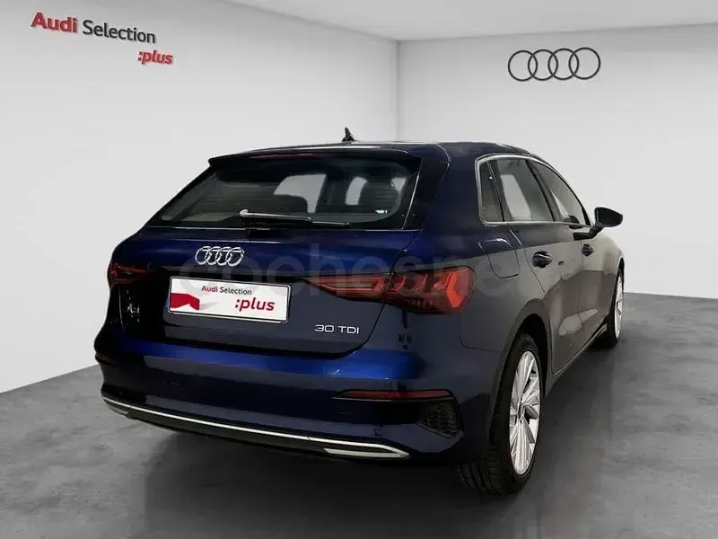 Usado Audi A3 Advanced Plus 116 CV (85 kW) 2022 Azul Berlina