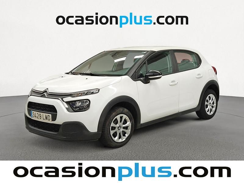 Blanco Usado 2021 Citroën C3 Live Utilitario | 10.446 € (Buen precio) - Imagen 1/4