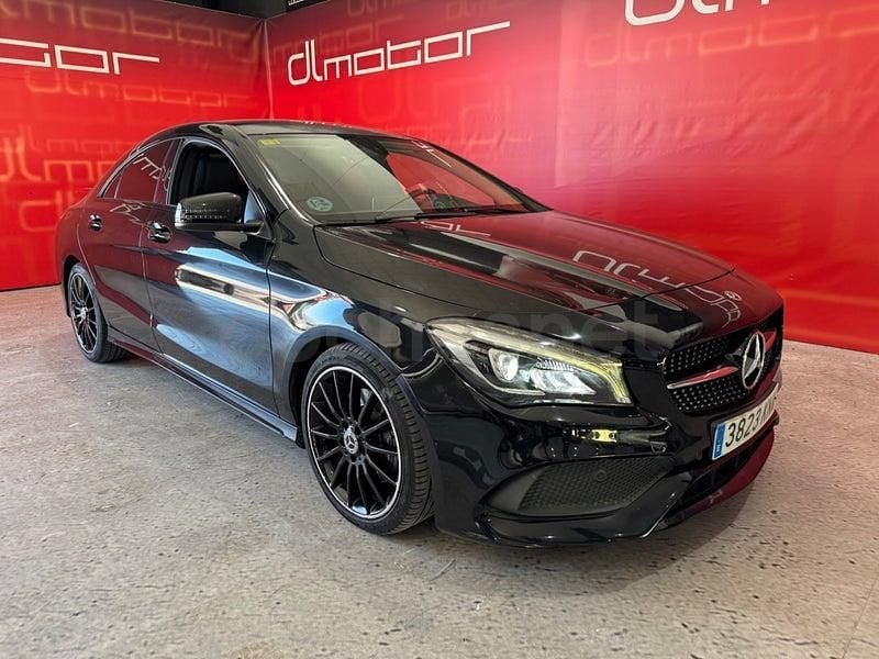 Usado Mercedes CLA220 170 CV (125 kW) 2018 Negro Berlina