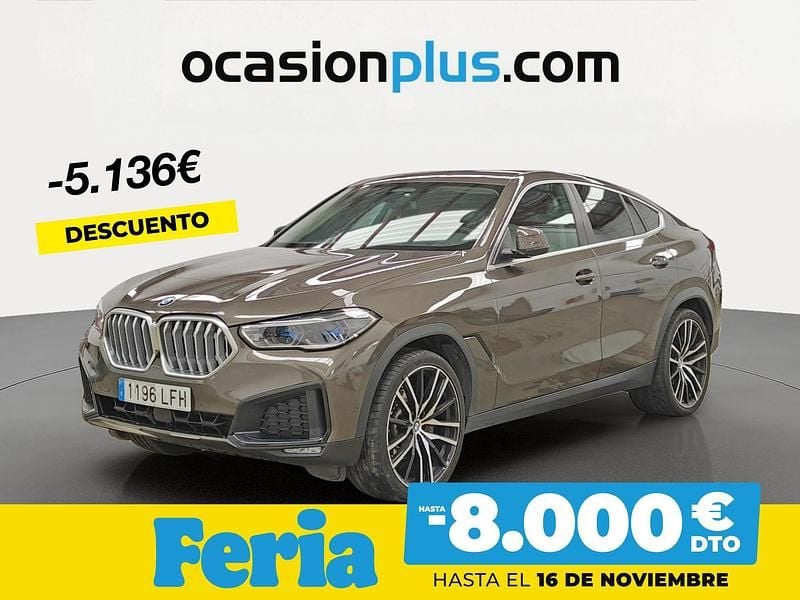 Marrón Usado 2020 BMW X6 SUV | 56.500 € (Precio justo) - Imagen 1/4