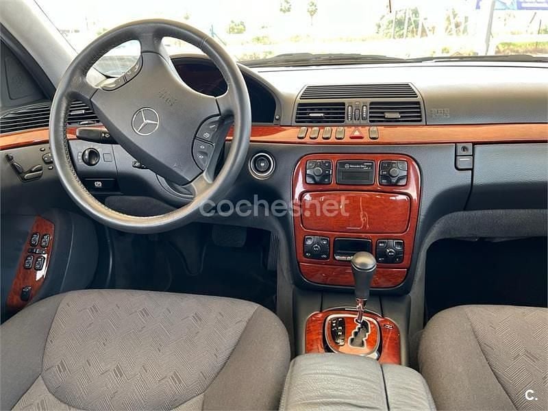 Usado Mercedes S320 231 CV (169 kW) 1999 Azul Berlina