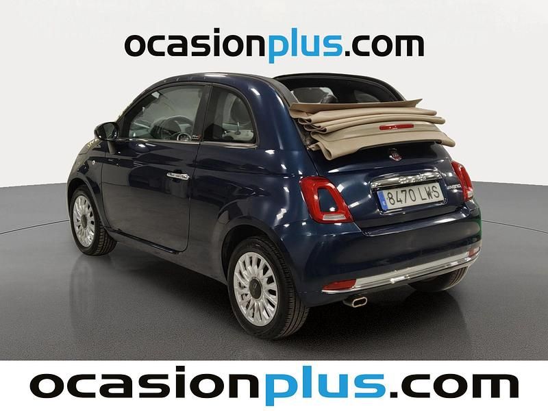 Usado Fiat 500C Dolcevita 71 CV (52 kW) 2022 Azul Descapotable