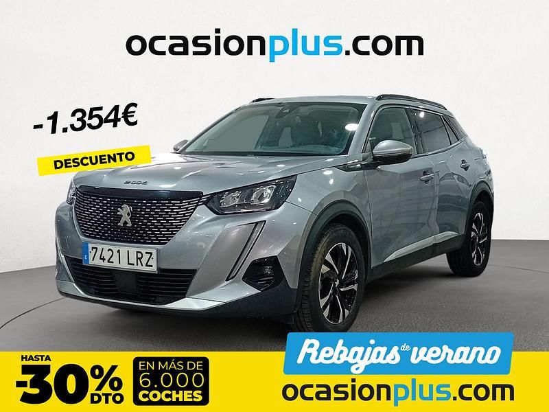 Gris / plata Usado 2021 Peugeot 2008 Allure SUV | 14.900 € (Precio justo) - Imagen 1/4