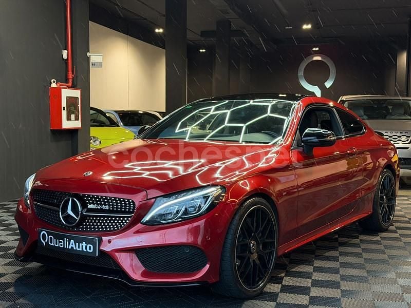 Usado Mercedes C250 204 CV (150 kW) 2019 Rojo Coupe
